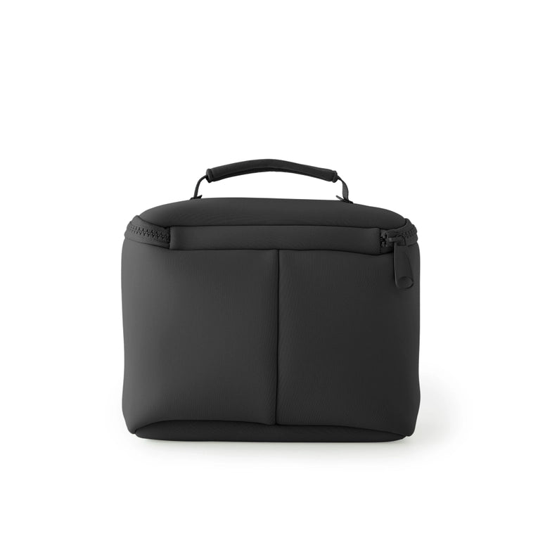 Kusshi Small Makeup Train Case-Black/Pink