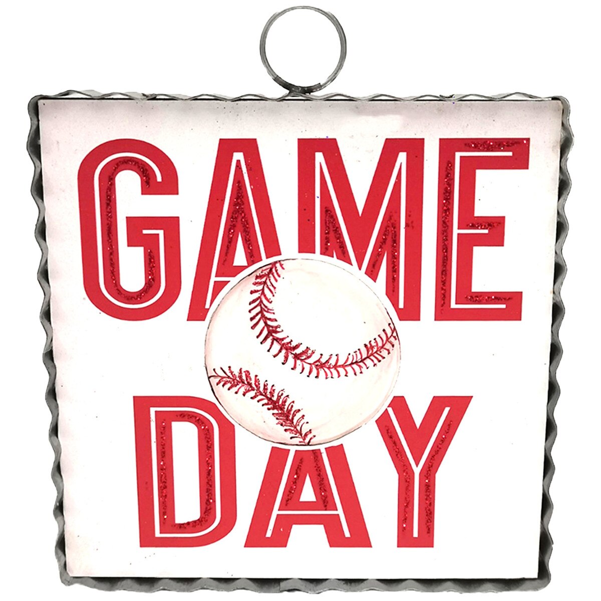 The Round Top Collection Mini Art Baseball Game Day