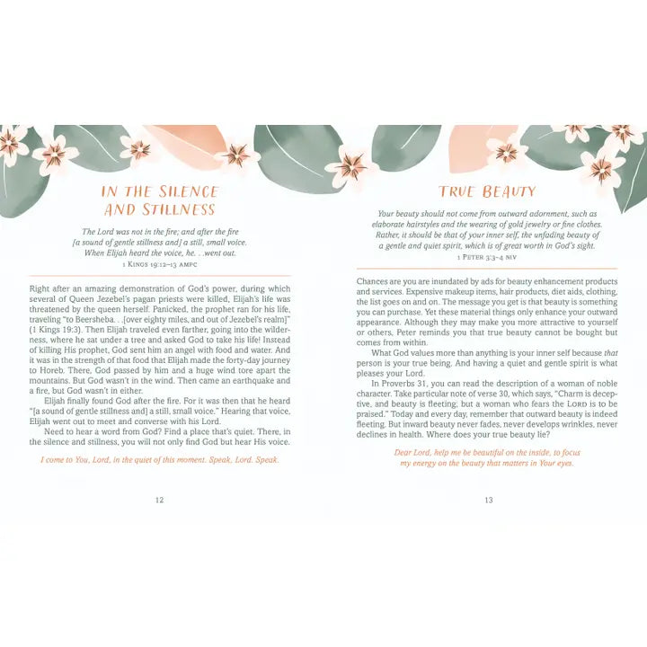 Quiet-Time Devotions For Women