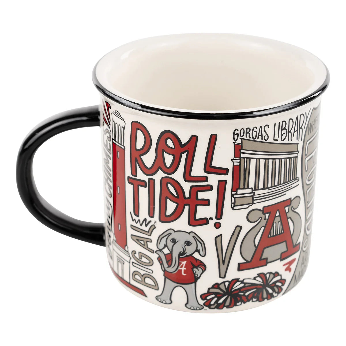 Glory Haus Alabama Collage Campfire Mug