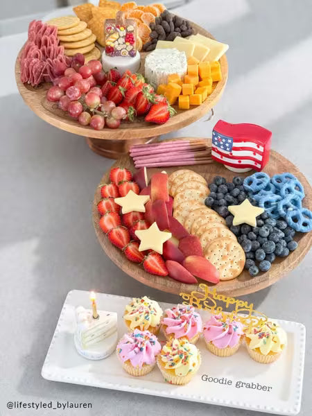 MUD PIE CAKE CANDLE HOLDER LIGHT-UP SITTER