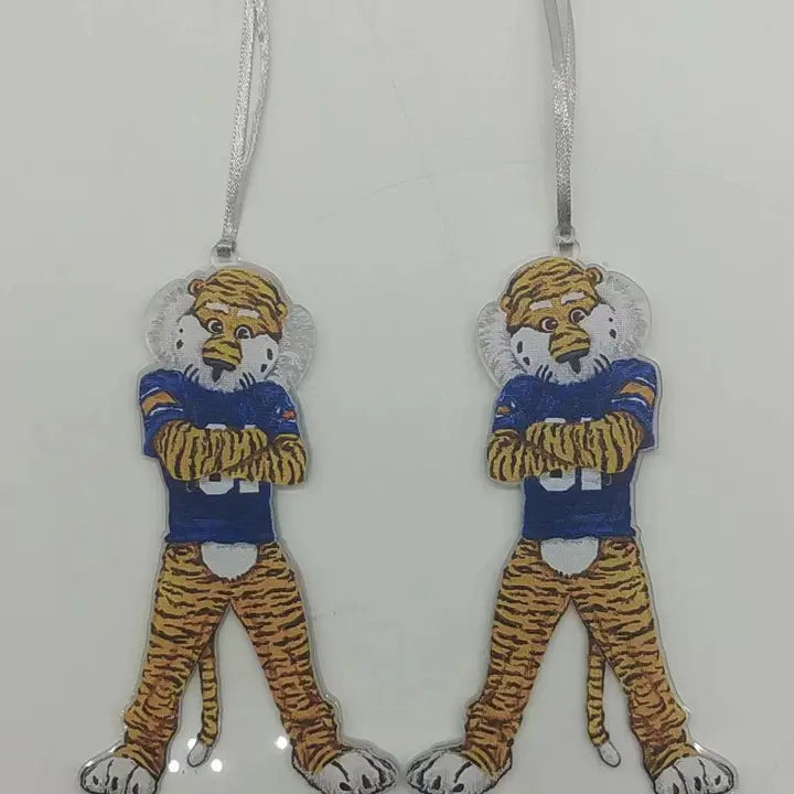 Valiant Gifts Inc Auburn Mascot Acrylic Ornament