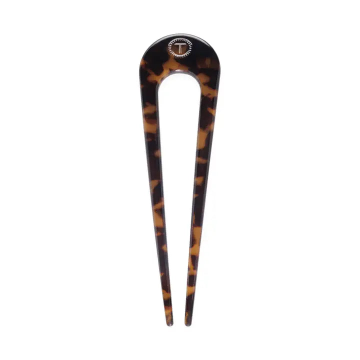 Teleties French Hair Pin Tortoise