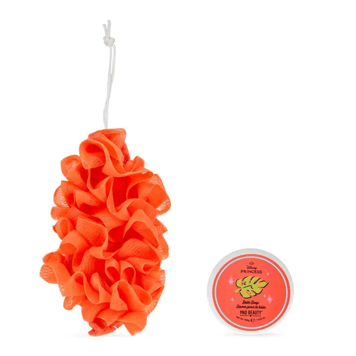 Mad Beauty Princess Set Body Exfoliator and Soap - Moana
