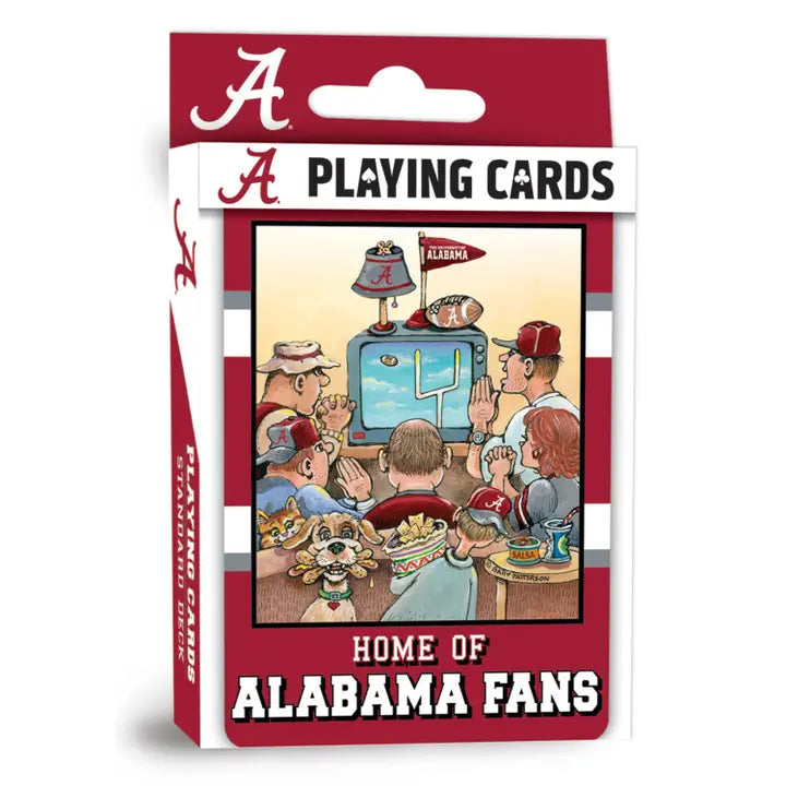 Alabama Crimson Tide Fan Deck Playing Cards