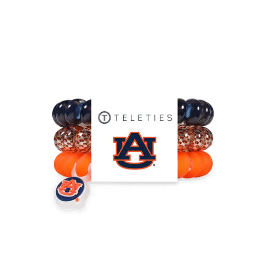 Teleties Spiral Hair Coils | Large | War Eagle! Hair Ties
