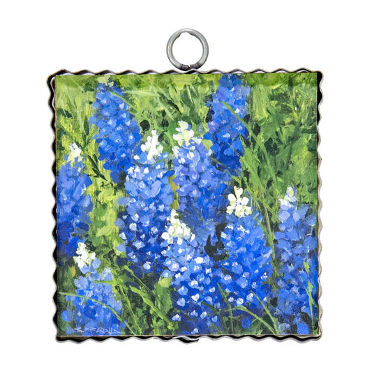 The Round Top Collection Mini Art Bluebonnets