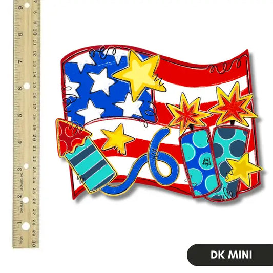 DK Designs Freedom Flag Mini