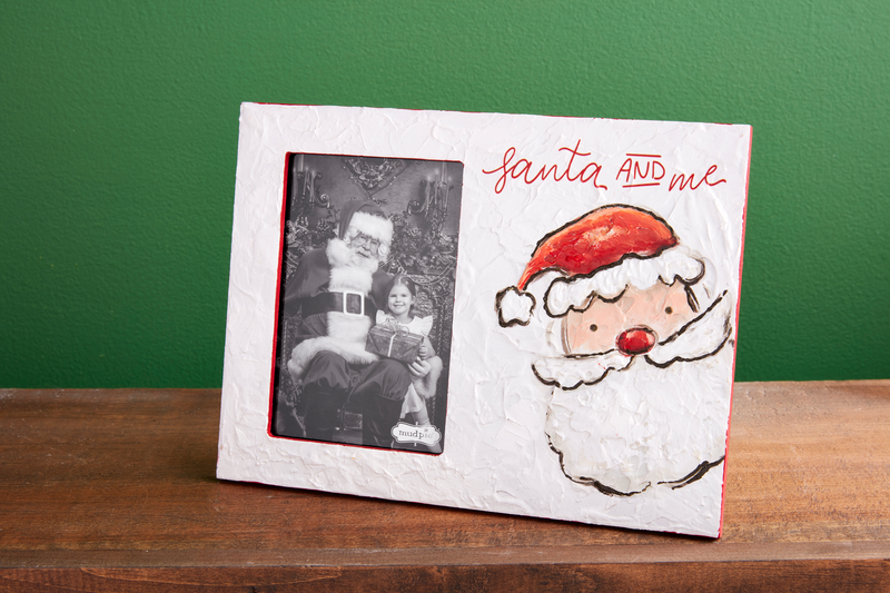 MUD PIE SANTA & ME FRAME