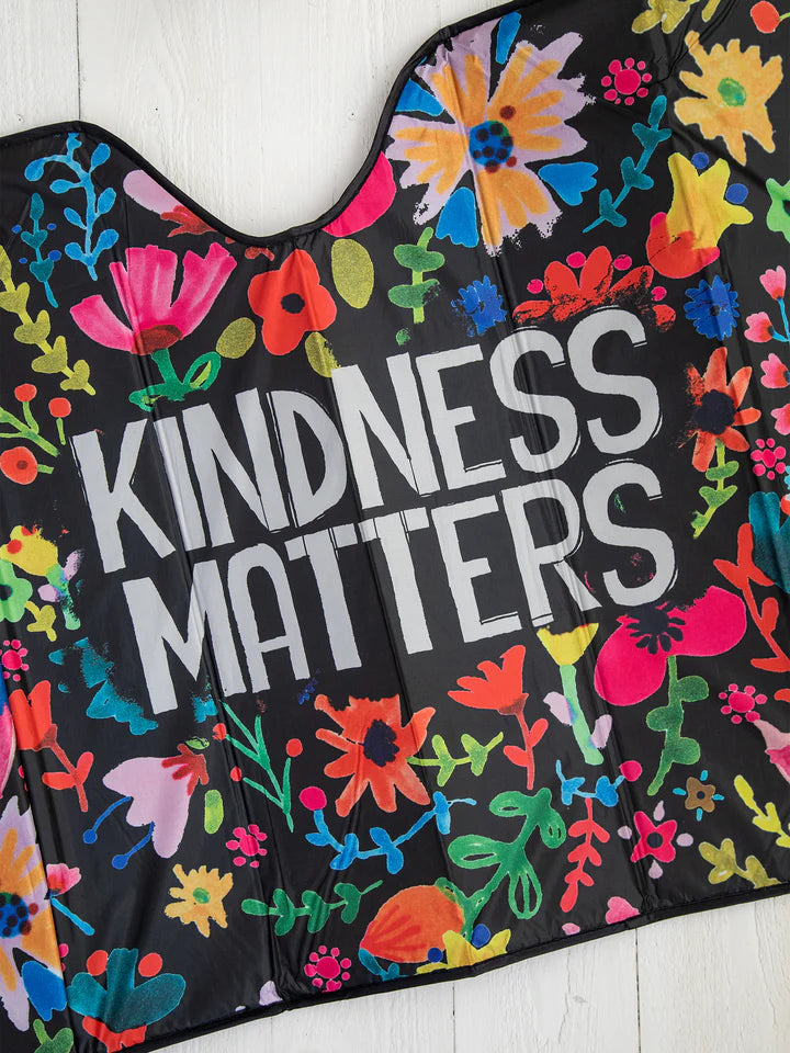 Natural Life Car Sun Shade - Kindness Matters