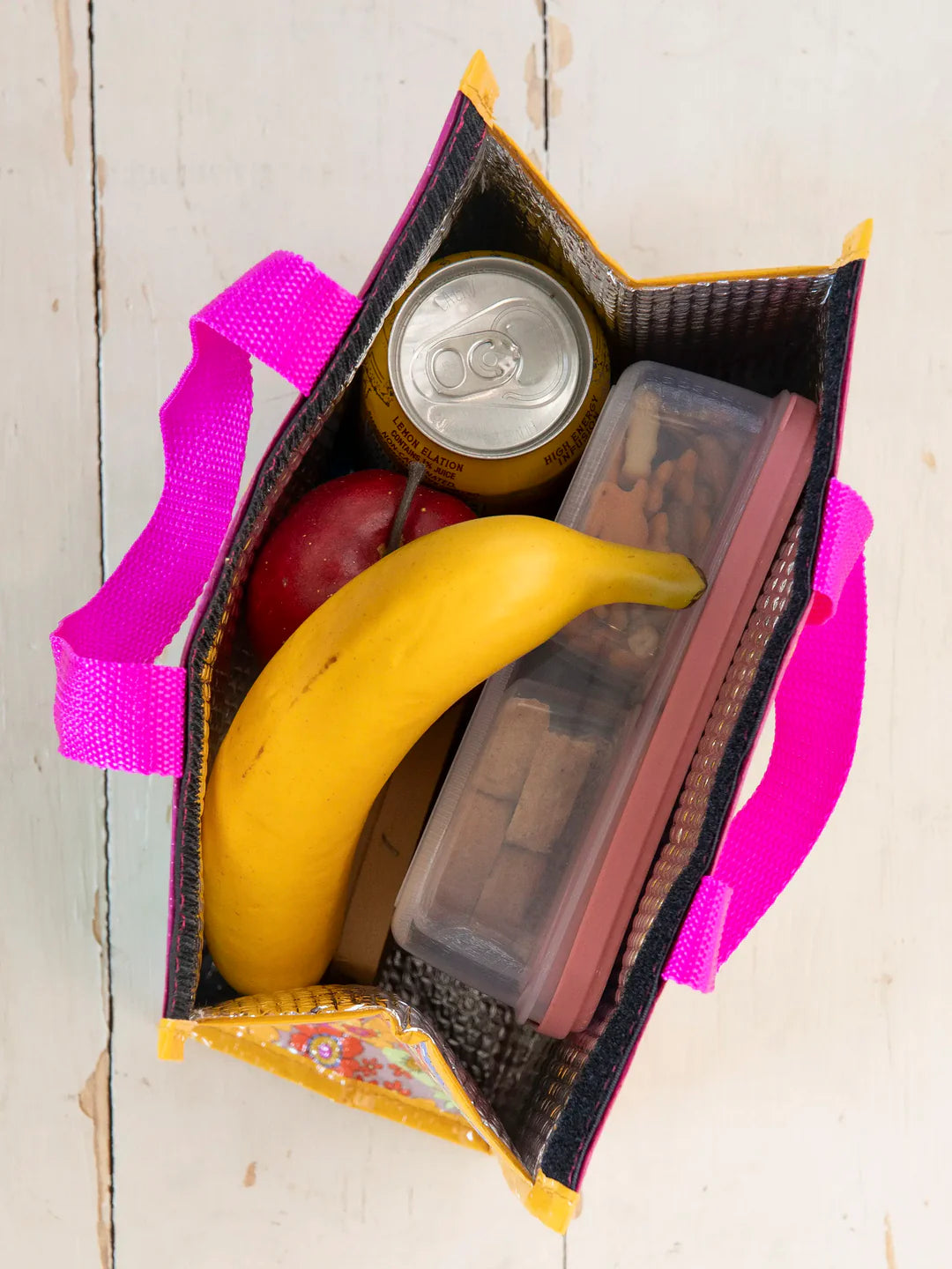 Natural Life Insulated Lunch Bag-Good Vibes