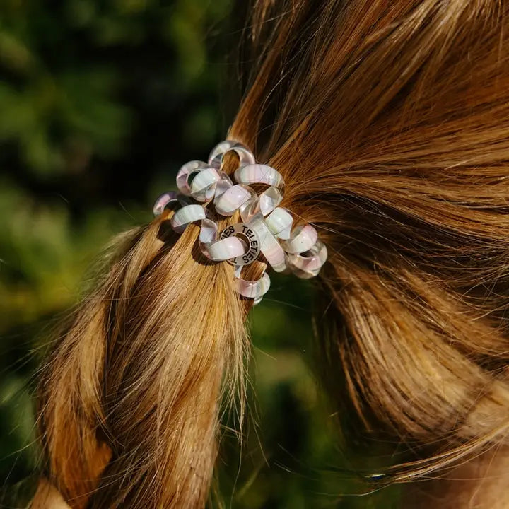 Teleties Opal Glow Large Hair Ties
