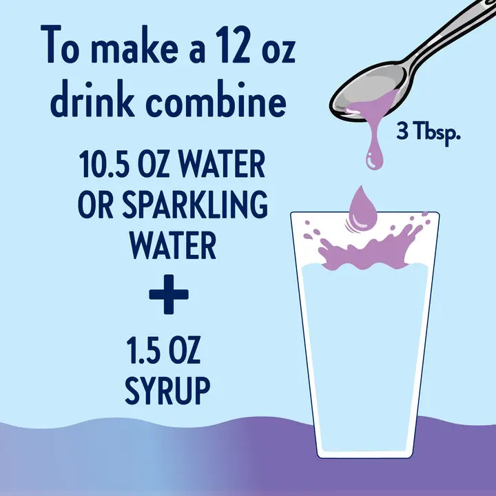 Jordan's Skinny Mixes Sugar Free Unicorn Hydration Syrup with Electrolytes 375 Ml
