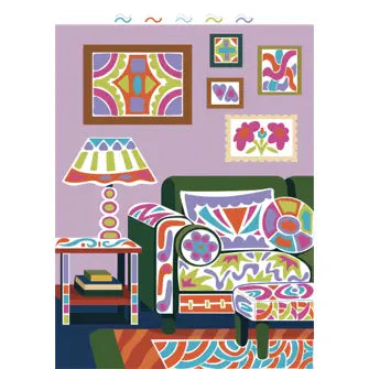 Lifelines Flowart Trace To Doodle Style Your Space