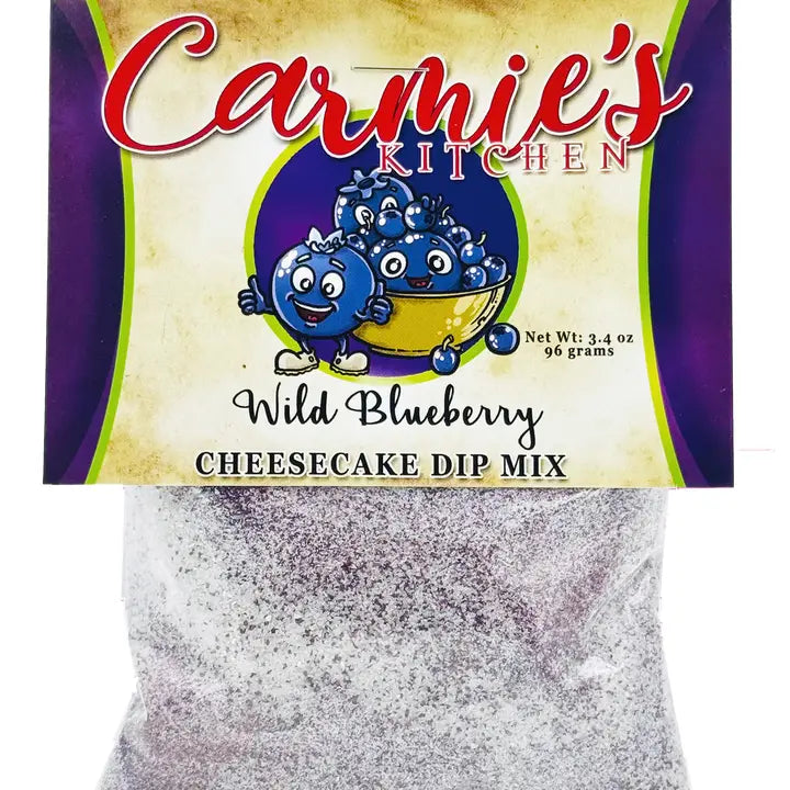 Carmie's Kitchen Wild Blueberry Cheesecake Dip Mix