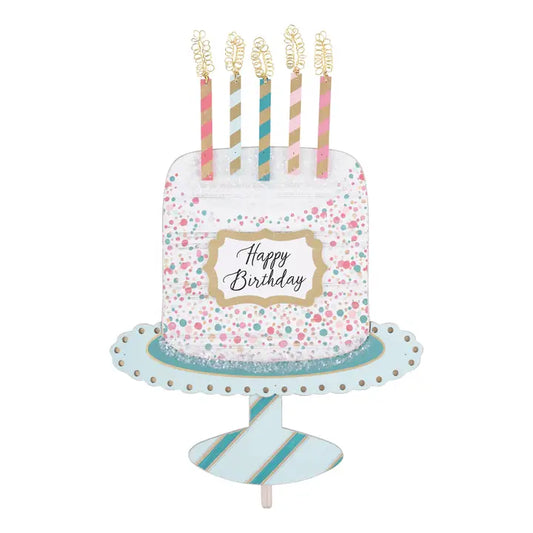 Glory Haus Fancy Happy Birthday Cake Topper