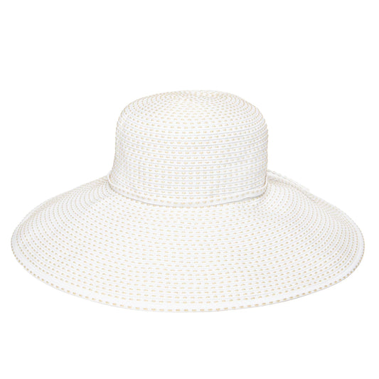San Diego Hat Women's Ribbon Braid Hat with Ticking