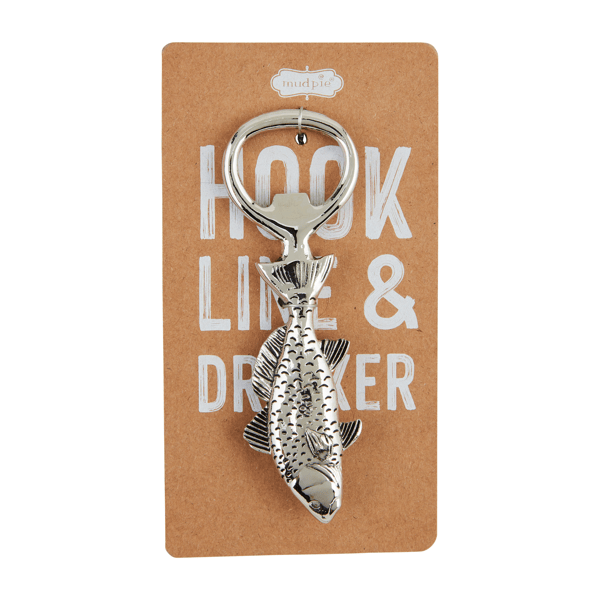 MUD PIE FISH BOTTLE OPENER