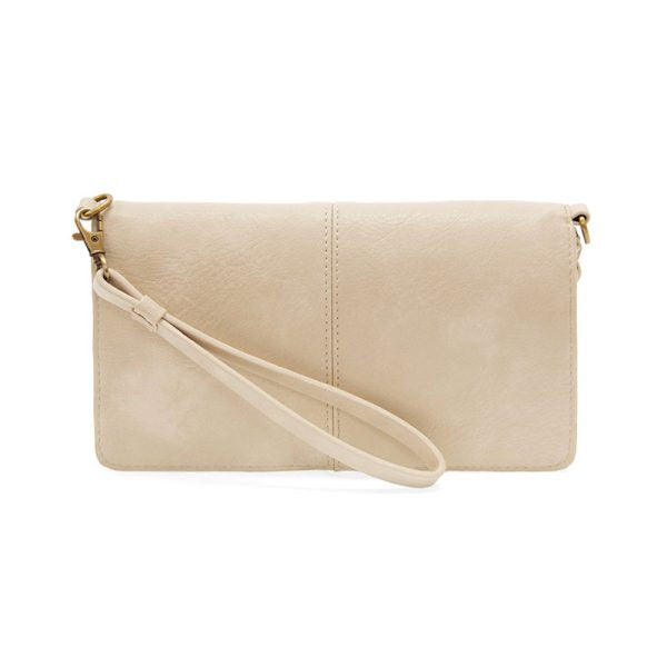 Joy Susan Everly Organizer Flap Crossbody-Ivory