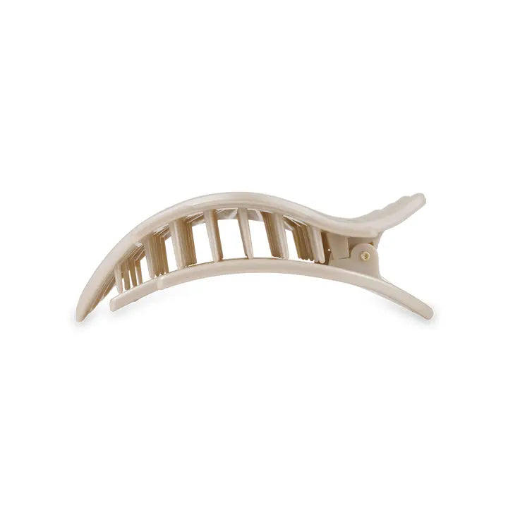 Teleties Shimmering Shell | Medium | Flat Hair Clip