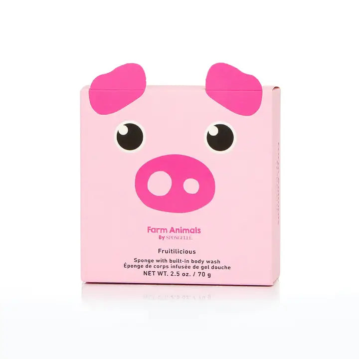 Spongelle Peggy Pig Farm Animals Sponge