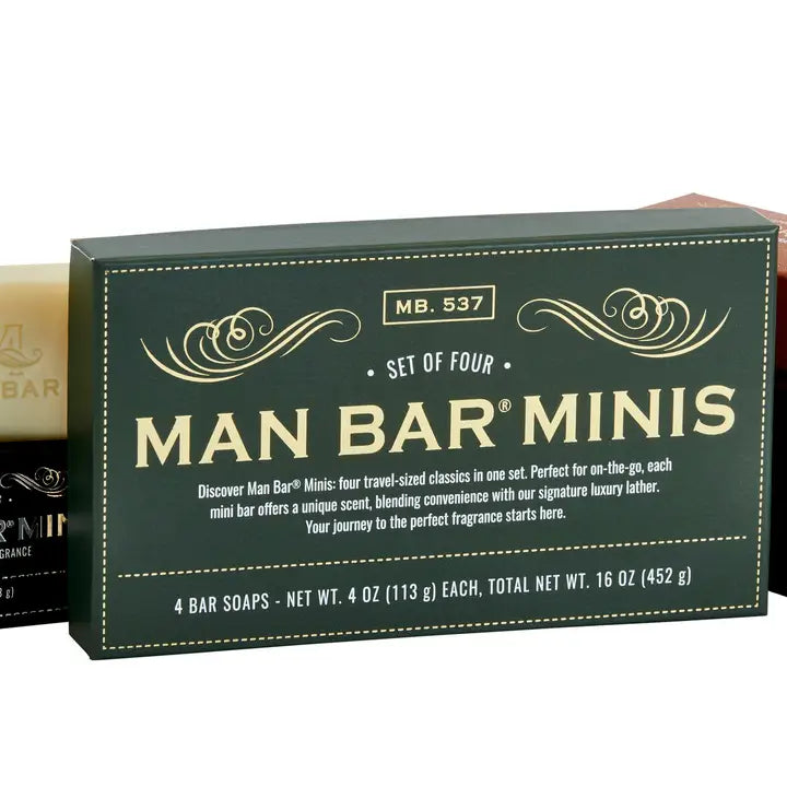 Man Bar Mini 4pc Gift Set