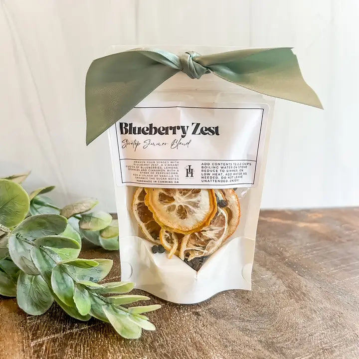 Ivy Haus Blueberry Zest Stovetop Simmer Blend Potpourri Sm