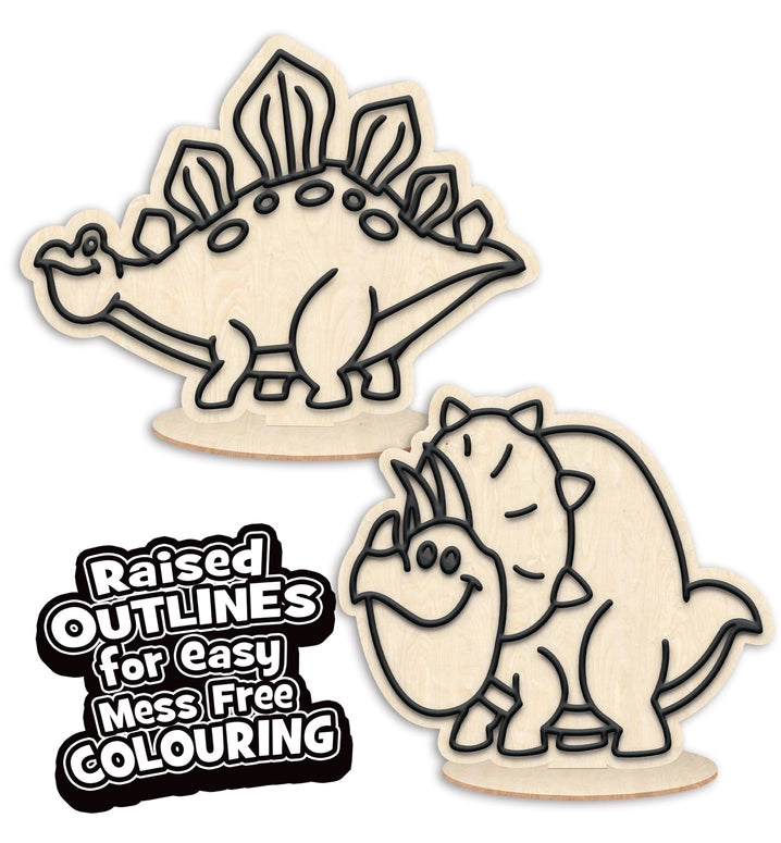 Splat Planet Dinosaur Clay Colouring. Kit