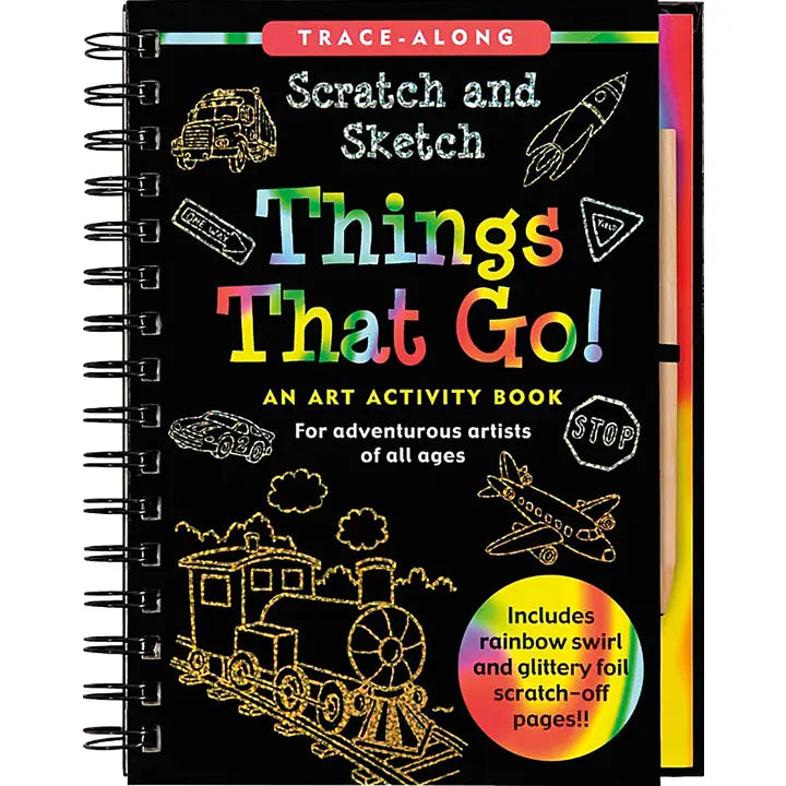 Things That Go! Scratch and Sketch