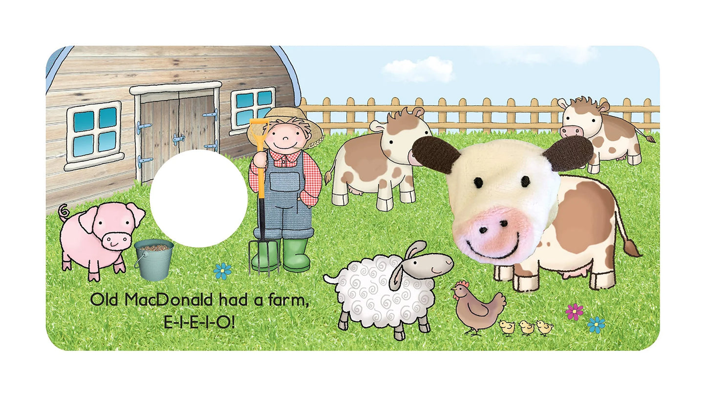 Old Macdonald Had a Farm Chunky Board Book with Finger Puppet