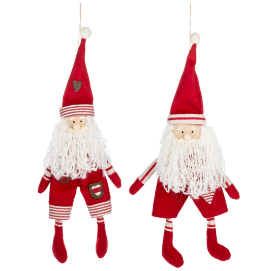 Ganz Santa Ornaments
