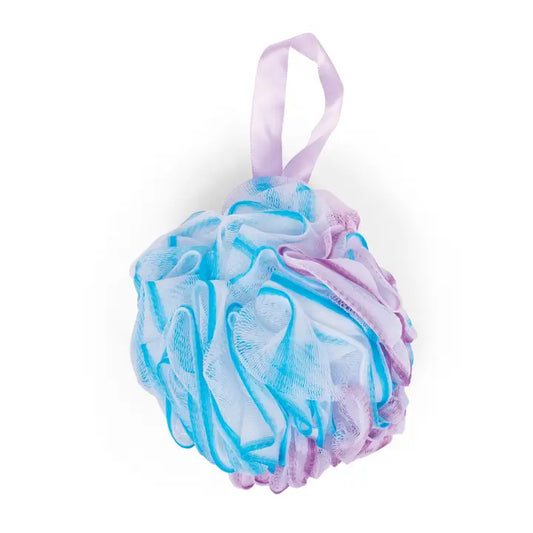 Cait + Co Gem-Luxurious Spa Pouf - Purple, Blue + White