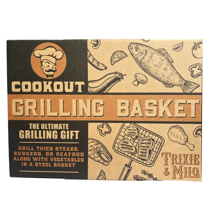 Bbq Grilling Basket – Stainless Steel Grill Accessory