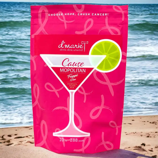 d'marie Cause-Mopolitan Cocktail Slush Mix - Limited Edition