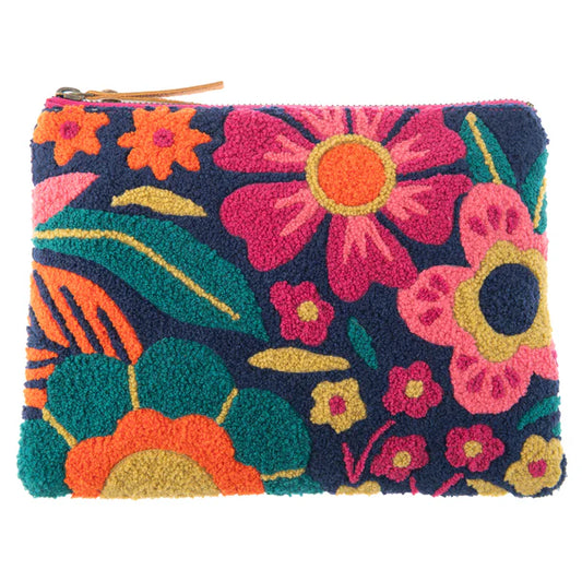 Karma Retro Floral Embroidered Carry All