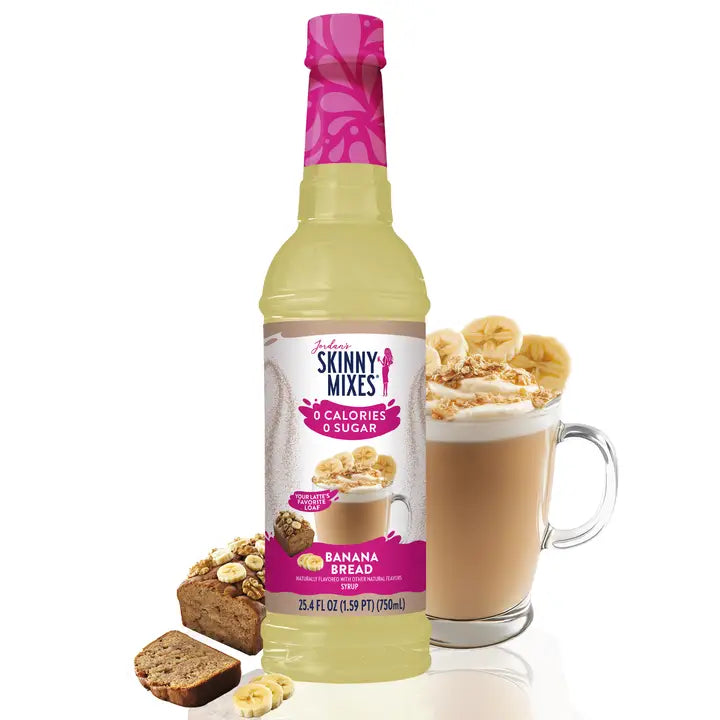 Jordan's Skinny Mixes Sugar Free Banana Bread Syrup - 750ml