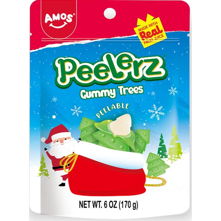 Amos Peelerz Holiday Gummy Tree, 6oz