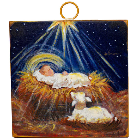 The Round Top Collection Mini Art Guardian Lamb