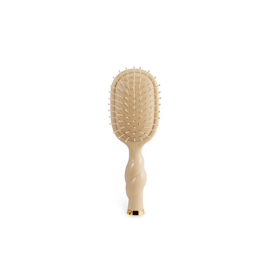 Teleties Mini Detangler Hair Brush for Medium Hair - Tan