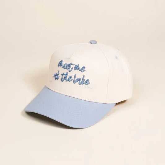 The Darling Effect Classic Canvas Hat–Meet Me At the Lake