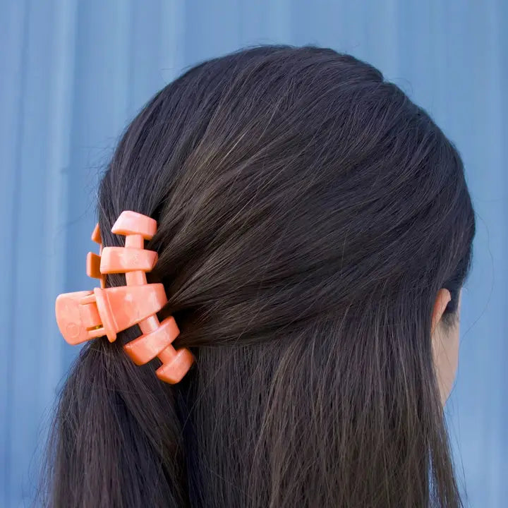 Teleties Classic Hair Clip | Small | Dreamsicle