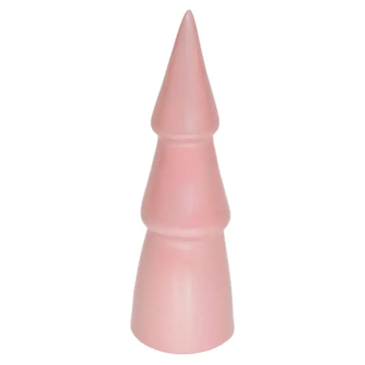 Boston International 8" Tall Modern Pink Iridescent Tree Christmas