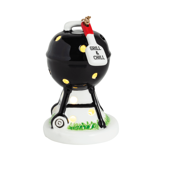 MUD PIE GRILL LIGHT-UP SITTER