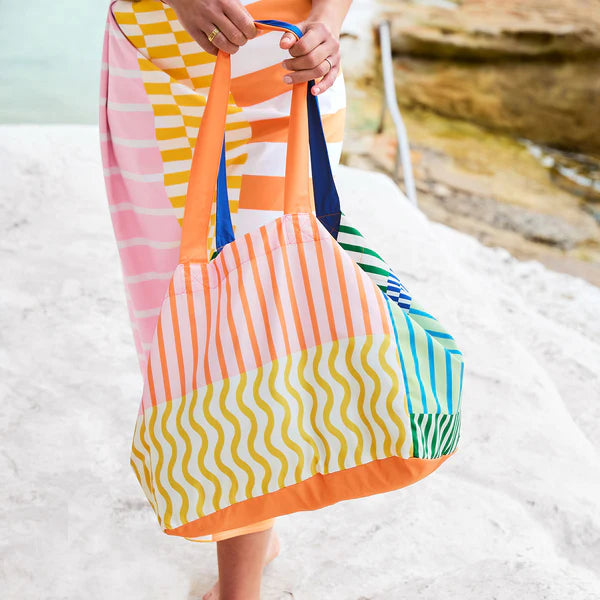 Dock & Bay Foldaway Tote Bags - Stripe Up Your Life
