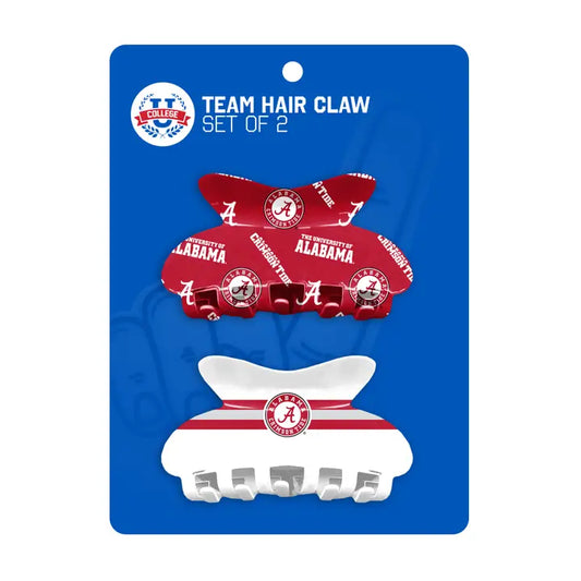NCAA Alabama Crimson Tide Team Hair Claw Set