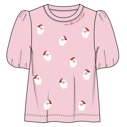 MARY SQUARE Top Tina Small Santas
