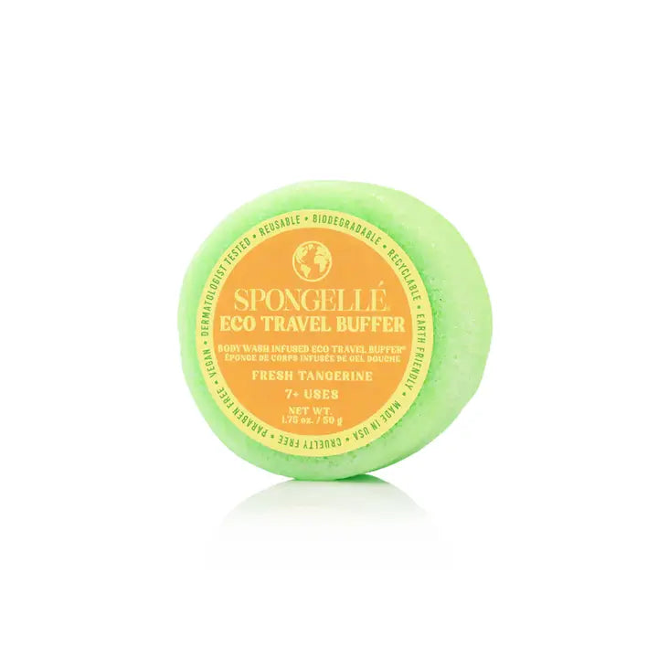 Spongelle Fresh Tangerine Eco Travel Buffer