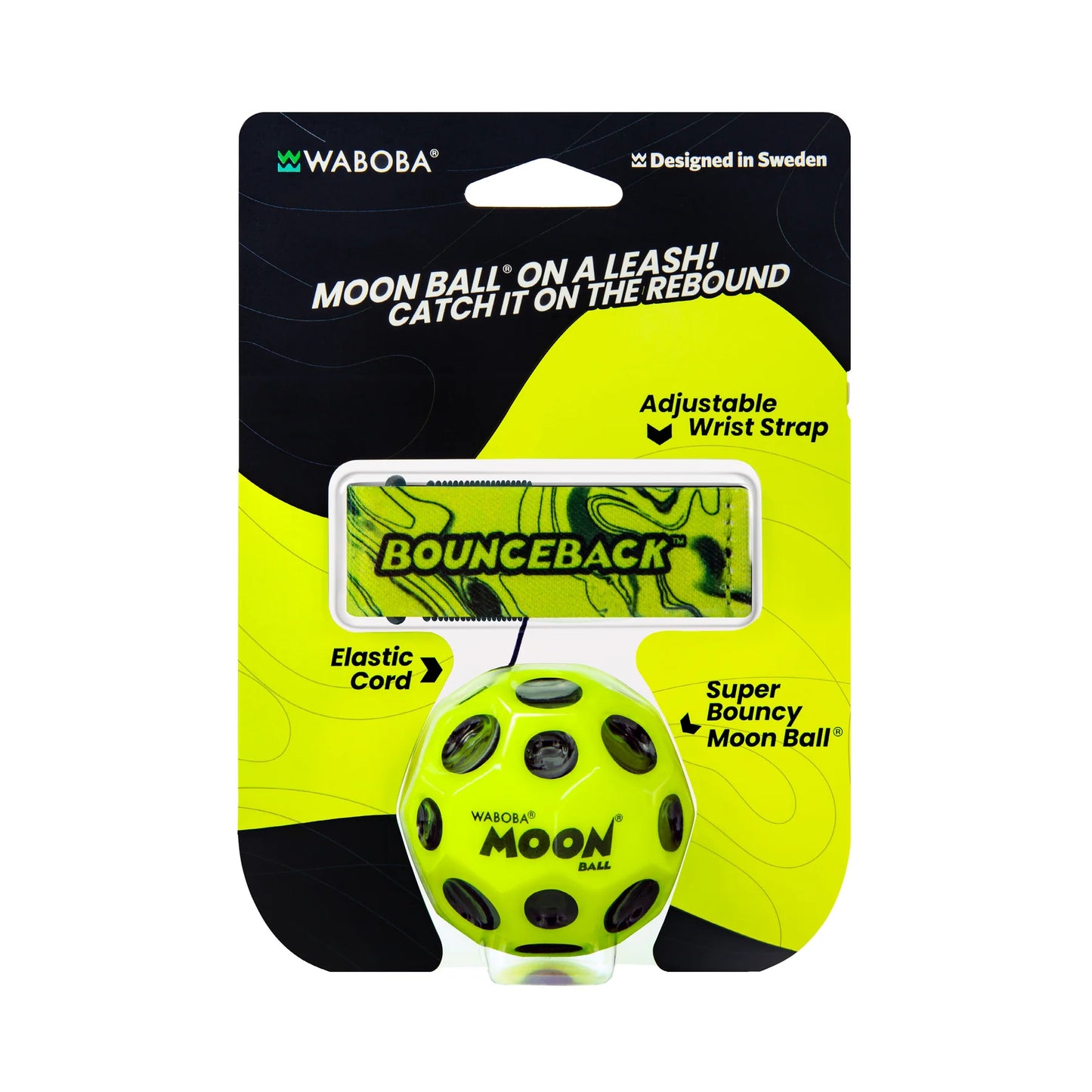 WABOBA BOUNCEBACK X MOON BALL-Yellow Black