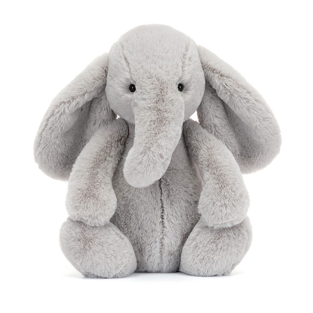 Jellycat Bashful Luxe Elephant Thuddeus-Medium