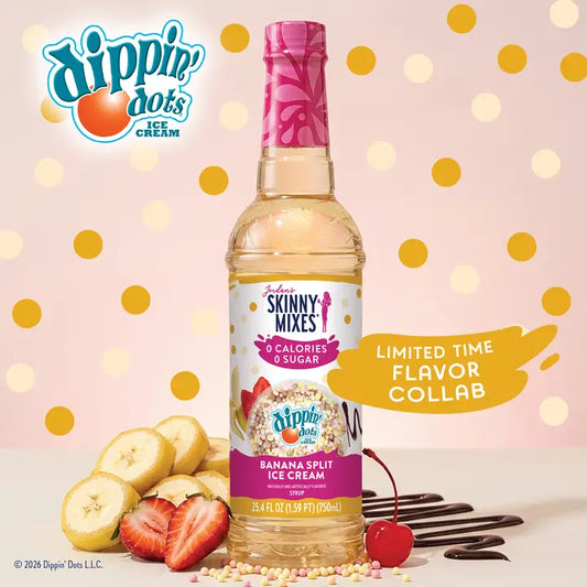 Jordan's Skinny Mixes Dippin' Dots® Banana Split Ice Cream Syrup